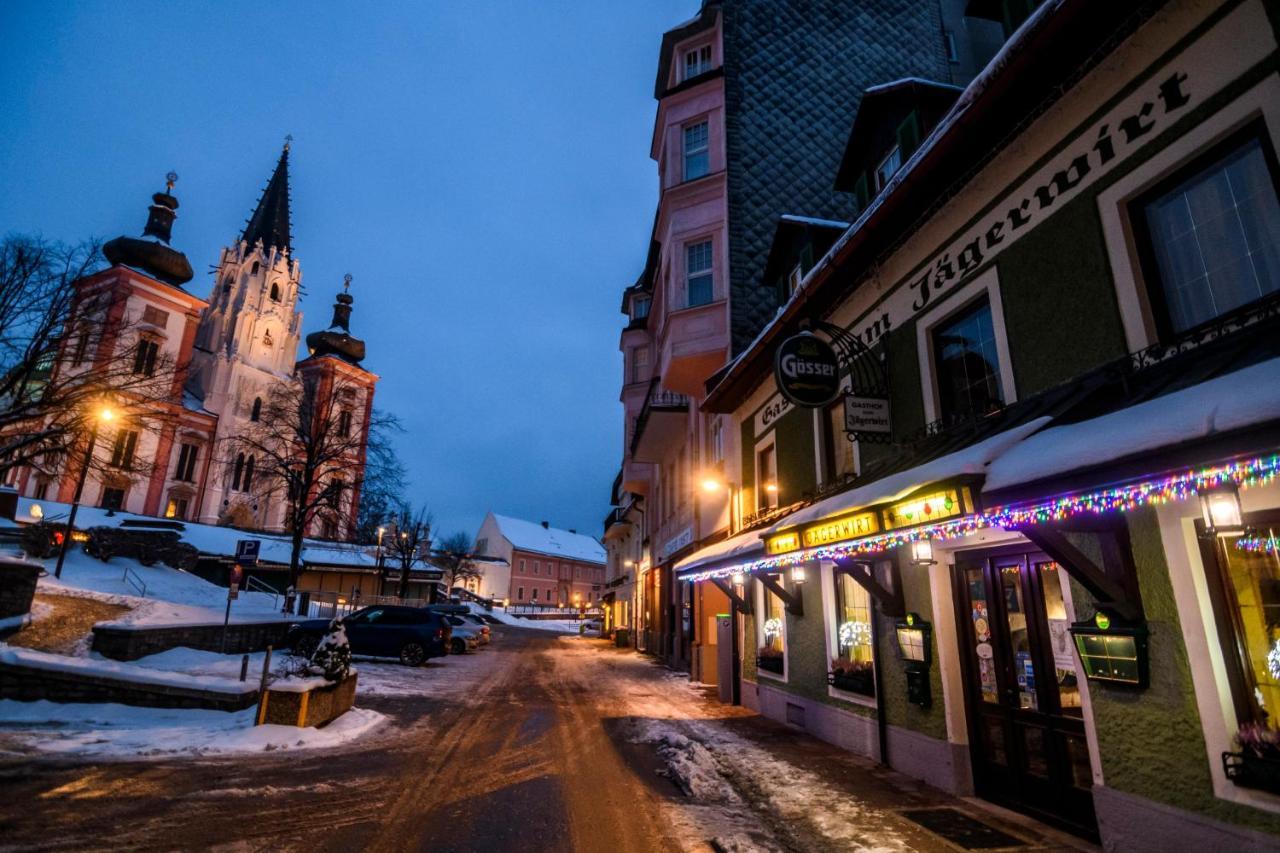 Hotel Gasthof Zum Jaegerwirt Mariazell Exterior foto